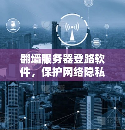 翻墙服务器登路软件，保护网络隐私，提升网络安全水平的关键工具