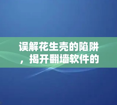 误解花生壳的陷阱，揭开翻墙软件的真相