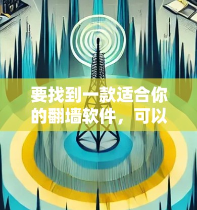 要找到一款适合你的翻墙软件,可以按照以下步骤进行选择 要找到一款适合你的翻墙软件,可以按照以下步骤进行选择