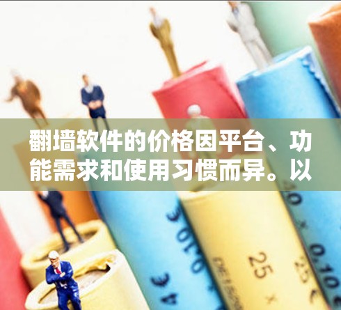 翻墙软件的价格因平台、功能需求和使用习惯而异。以下是一些常见的情况和分析