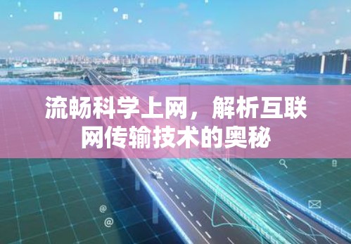流畅科学上网,解析互联网传输技术的奥秘 流畅科学上网,解析互联网传输技术的奥秘