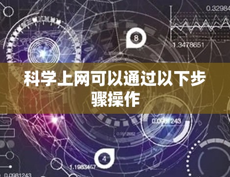 科学上网可以通过以下步骤操作