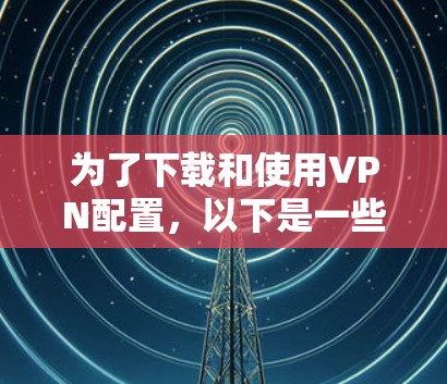 为了下载和使用VPN配置,以下是一些步骤和建议 为了下载和使用VPN配置,以下是一些步骤和建议