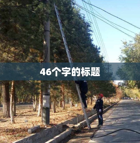 46个字的标题