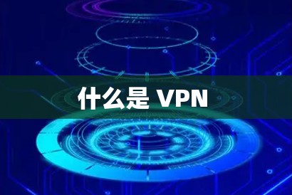 什么是 VPN 什么是 VPN