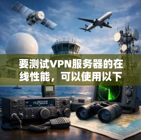 要测试VPN服务器的在线性能，可以使用以下方法