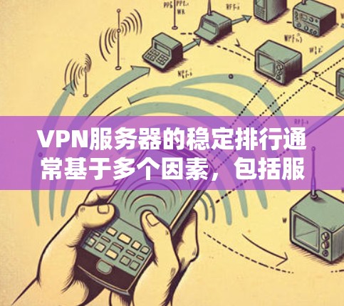 VPN服务器的稳定排行通常基于多个因素，包括服务器的稳定性、防火墙的安全性、安全漏洞的检测、网络带宽、设备配置以及网络环境等。以下是一些关键点，可以帮助您了解和优化VPN服务器的稳定