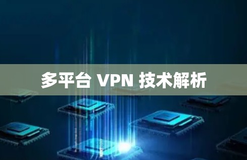 多平台 VPN 技术解析 多平台 VPN 技术解析