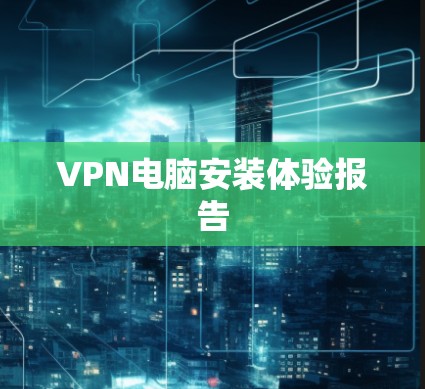 VPN电脑安装体验报告 VPN电脑安装体验报告