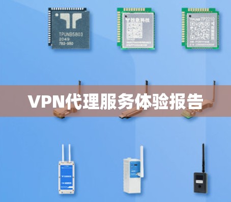 VPN代理服务体验报告 VPN代理服务体验报告