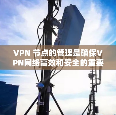 VPN 节点的管理是确保VPN网络高效和安全的重要步骤。以下是详细的 VPN 节点管理指南 VPN 节点的管理是确保VPN网络高效和安全的重要步骤。以下是详细的 VPN 节点管理指南