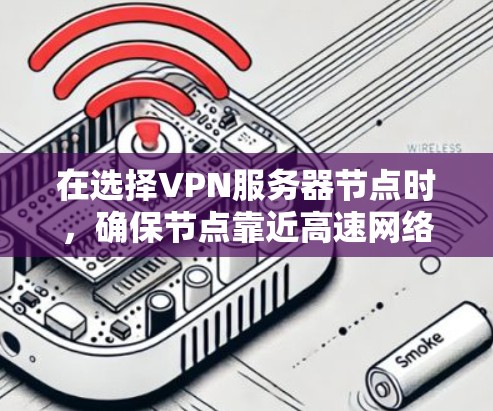 在选择VPN服务器节点时，确保节点靠近高速网络可以显著提升传输速度和稳定性。以下是一个清晰的指南，帮助您按照步骤做出明智的选择