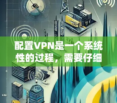 配置VPN是一个系统性的过程,需要仔细操作以确保安全性和正确性。以下是一个详细的步骤指南,帮助您顺利完成配置 配置VPN是一个系统性的过程,需要仔细操作以确保安全性和正确性。以下是一个详细的步骤指南,帮助您顺利完成配置