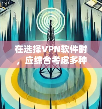 在选择VPN软件时,应综合考虑多种因素以确保安全性和适用性。以下是一些关键点,帮助你做出明智的选择 在选择VPN软件时,应综合考虑多种因素以确保安全性和适用性。以下是一些关键点,帮助你做出明智的选择