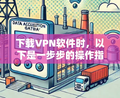 下载VPN软件时，以下是一步步的操作指南