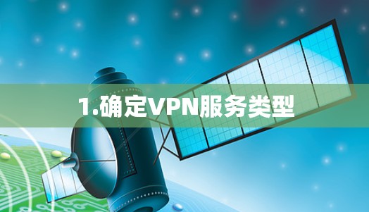 1.确定VPN服务类型