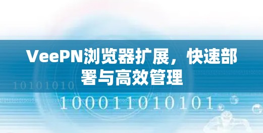 VeePN浏览器扩展,快速部署与高效管理 VeePN浏览器扩展,快速部署与高效管理
