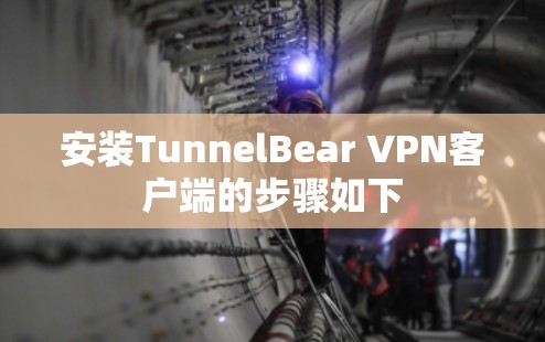 安装TunnelBear VPN客户端的步骤如下 安装TunnelBear VPN客户端的步骤如下