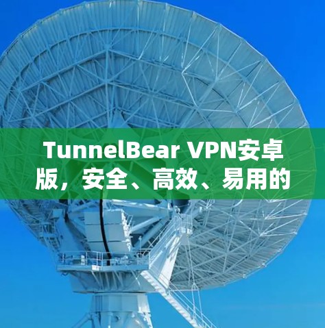 TunnelBear VPN安卓版,安全、高效、易用的VPN解决方案 TunnelBear VPN安卓版,安全、高效、易用的VPN解决方案