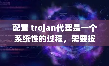 配置 trojan代理是一个系统性的过程，需要按照以下步骤进行