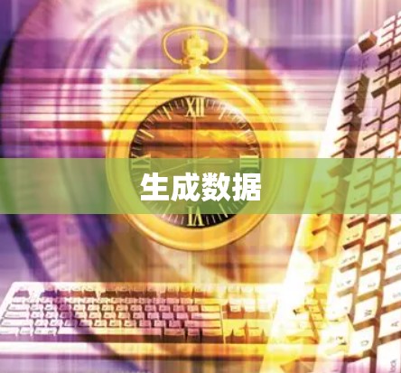 生成数据 生成数据