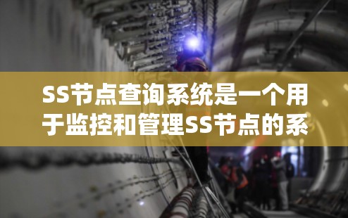 SS节点查询系统是一个用于监控和管理SS节点的系统，旨在解决SS节点的问题，如权限不足或错误状态。以下是其关键点的总结