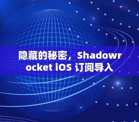 隐藏的秘密，Shadowrocket iOS 订阅导入