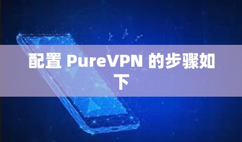 配置 PureVPN 的步骤如下