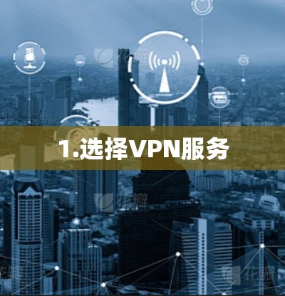 1.选择VPN服务 1.选择VPN服务