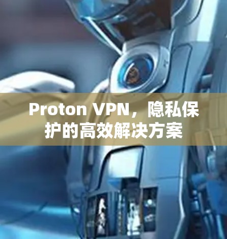 Proton VPN，隐私保护的高效解决方案