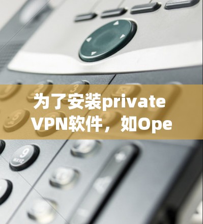 为了安装private VPN软件，如OpenVPN、CopperVPN或Vivax，以下是一步步的指南