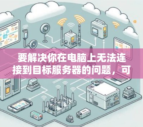 要解决你在电脑上无法连接到目标服务器的问题,可以按照以下步骤进行操作 要解决你在电脑上无法连接到目标服务器的问题,可以按照以下步骤进行操作
