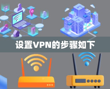 设置VPN的步骤如下